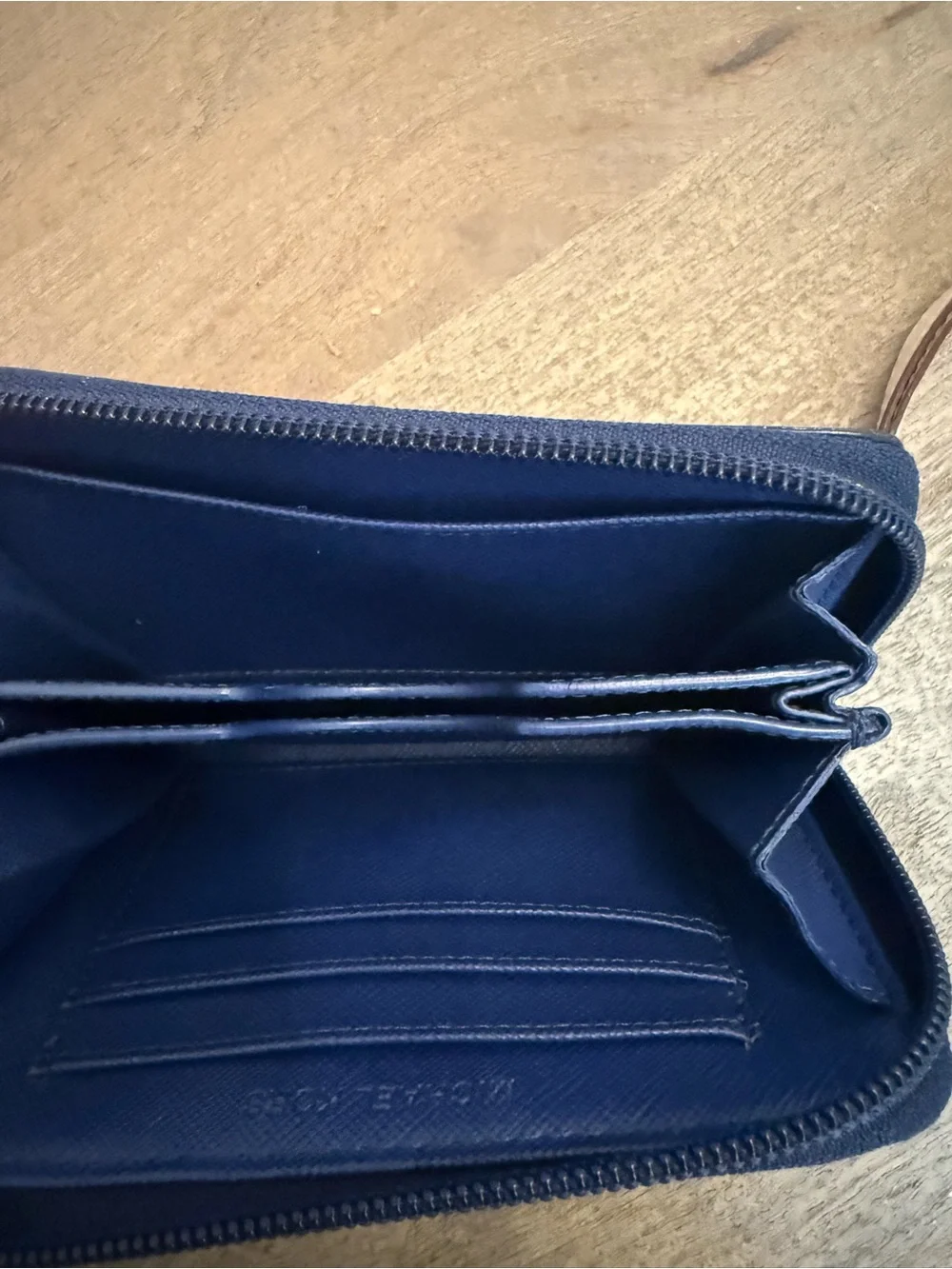 Michael Kors glossy navy